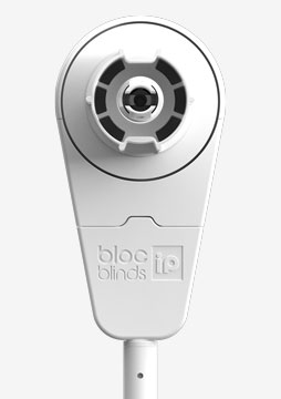 Close up detailed front view of the Bloc Wand.